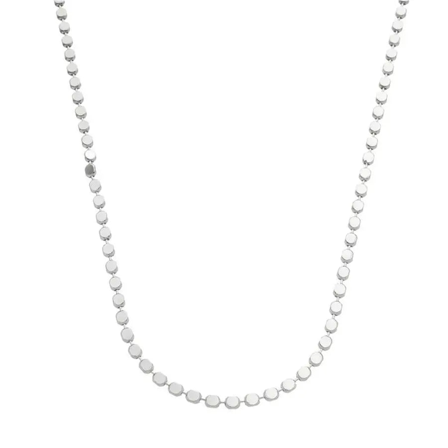 Colar bolinha laminada (40cm + extensor)